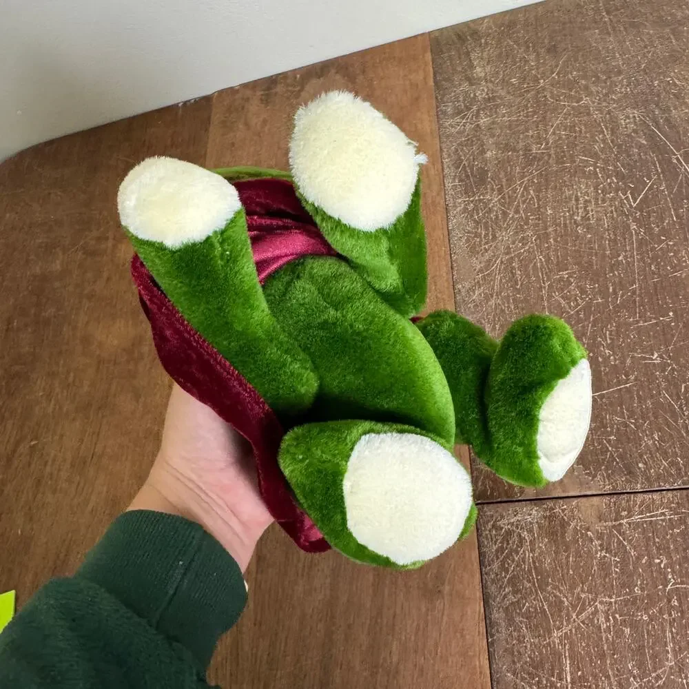 TY Beanie Babies King 1993 NWT posable frog Stuffed animal Attic‎ Treasures
